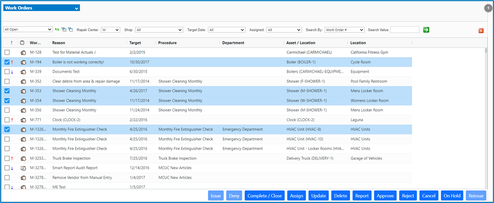 How to use the Grid view